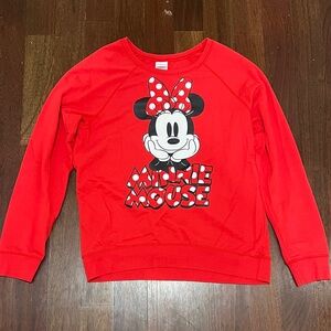 Disney Minnie Mouse Red Sweatshirt for Kids